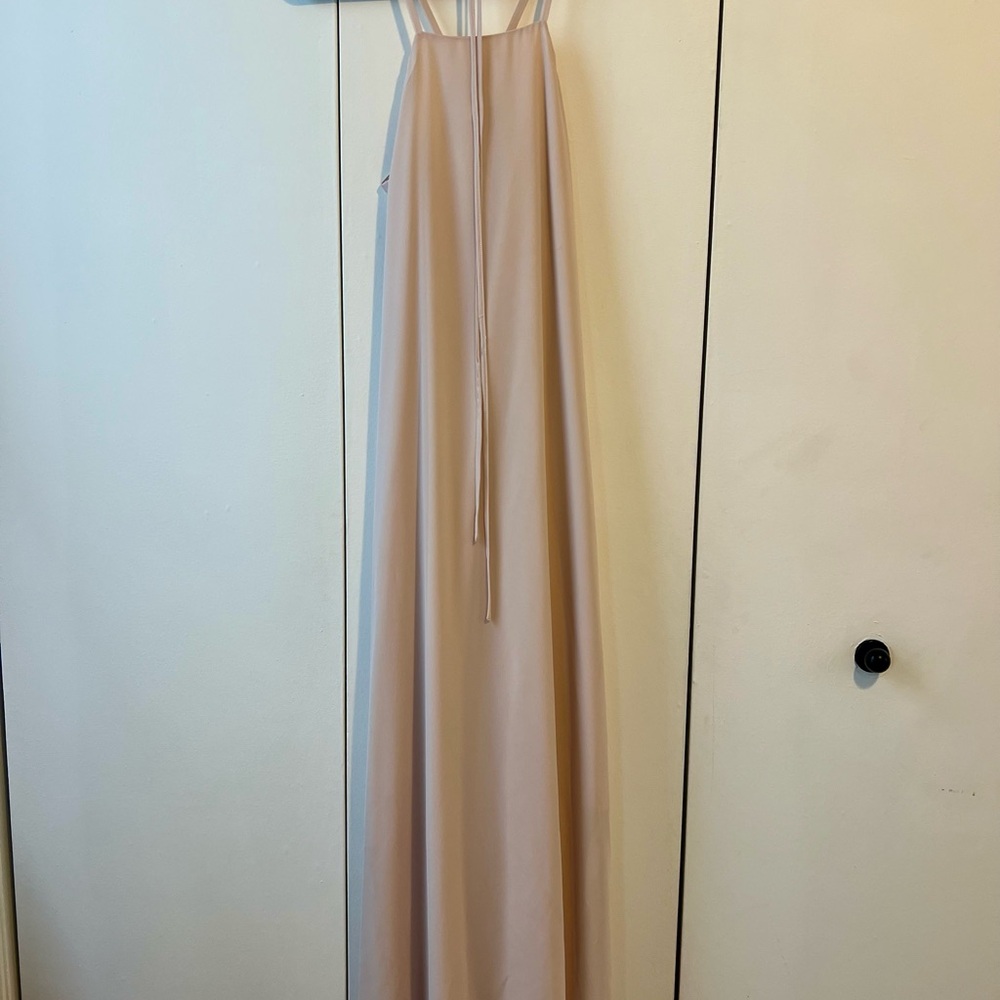 Joanna August Ceremony Blush Maxi Dress size Medium